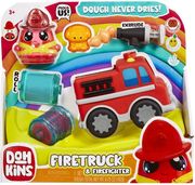 MGA DOHKINS - FIRETRUCK &amp; FIREFIGHTER PLAYSET