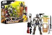 HASBRO HASBRO DISNEY MIXMASHERS STAR WARS - THE MANDALORIAN &amp; GROGU DELUXE FIGURES