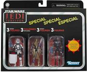 HASBRO FANS - DISNEY STAR WARS JEDI SURVIVOR THE VINTAGE COLLECTION - 3 ACTION FIGURES MULTIPACK