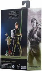 HASBRO STAR WARS THE BLACK SERIES THE BOOK OF BOBA FETT LUKE SKYWALKER &amp; GROGU FIG (15CM) (EXCL.)
