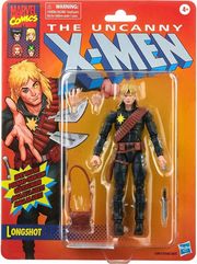 HASBRO FANS - MARVEL COMIC THE UNCANNY X-MEN - LONGSHOT ACTION FIGURE