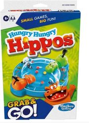 HASBRO HASBRO HUNGRY HUNGRY HIPPOS GRAB AND GO (ENGLISH LANGUAGE)