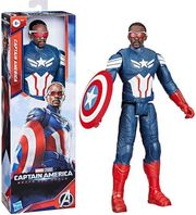 HASBRO MARVEL CAPTAIN AMERICA BRAVE NEW WORLD - TITAN HEROES SAM WILSON ACTION FIGURE