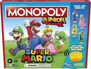 HASBRO MONOPOLY JUNIOR - SUPER MARIO EDITION