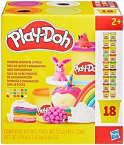 HASBRO PLAY-DOH DOH &amp; MORE - IMAGINE ANYTHING 18 PACK