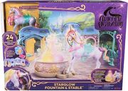 SPIN MASTER UNICORN ACADEMY: STARGLOW FOUNTAIN &amp; STABLE PLAYSET