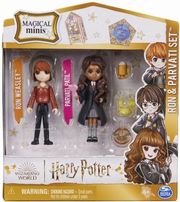 SPIN MASTER WIZARDING WORLD HARRY POTTER: RON &amp; PARVATI SET MAGICAL MINIS