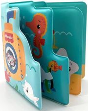 FISHER-PRICE: MY FIRST BATH BOOK WITH TWO CRAYONS