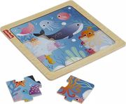 FISHER-PRICE: WOODEN JIGSAW PUZZLE - SEA