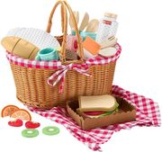FISHER PRICE FISHER-PRICE - WOODEN PICNIC BASKET SET