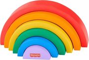 FISHER-PRICE - WOODEN STACKING RAINBOW