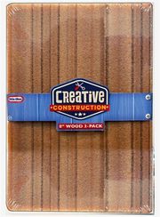 LITTLE TIKES CREATIVE CONSTRUCTION - 8'' FOAM WOOD 3-PACK