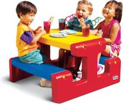 LITTLE TIKES JUNIOR TABLE PICNIC RED