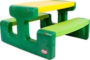 LITTLE TIKES LITTLE TIKES - LARGE PIC-NIC TABLE IN GREEN