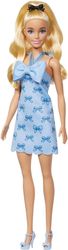 BARBIE: BARBIE FASHIONISTAS WAVY BLONDE PONYTAIL WEARING BLUE BOW