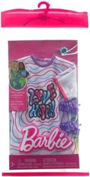 BARBIE: FASHION PACK - COLOR STRIPED DRESS WITH STAMP
