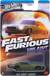 HOT WHEELS SILVER SERIES: FAST &amp; FURIOUS VILLAINS - 1973 CHEVY CAMARO