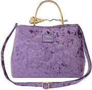 LOUNGEFLY DISNEY: HOCUS POCUS - VELVET BROOM HANDLE HANDBAG (WDTB3343)