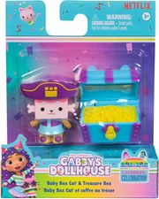 SPIN MASTER GABBY'S DOLLHOUSE: CAT-ERRIFIC CELEBRATION - 'BABY BOX CAT' &amp; TREASURE BOX