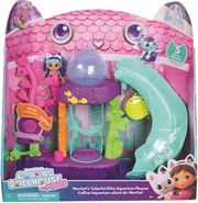 SPIN MASTER GABBY'S DOLLHOUSE: THE MOVIE - 'MERCAT'S' COLORFUL KITTY AQUARIUM PLAYSET