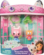 SPIN MASTER GABBY'S DOLLHOUSE: THE MOVIE - 'QUEEN KITTY FAIRY' &amp; 'KITTY GNOME'