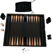 ΤΑΒΛΙ WOODEN FOLDING BACKGAMMON SET (52X42CM BOARD)