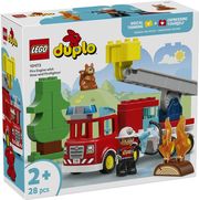 LEGO DUPLO 10473 FIRE TRUCK WITH HOSE AND FIREFIGHTER