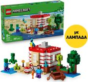 ΛΑΜΠΑΔΑ LEGO MINECRAFT 21275 THE TNT JUNGLE HOUSE