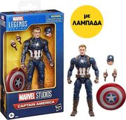 ΛΑΜΠΑΔΑ HASBRO FANS MARVEL AVENGERS LEGENDS SERIES - CAPTAIN AMERICA 6'' ACTION FIGURE