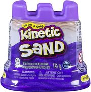 SPIN MASTER KINETIC SAND - PURPLE SANDCASTLE SINGLE CONTAINER