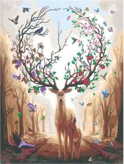 RAVENSBURGER: CREART CANVAS - MAGIC DEER