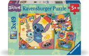 ΠΑΖΛ 3X49PZ DISNEY PUZZLE: STITCH - ALOHA