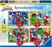 ΠΑΖΛ SPIDEY AND HIS AMAZING FRIENDS - IT'S SPIDEY TIME! (4IN1)