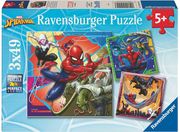 ΠΑΖΛ 3X49PZ MARVEL SPIDERMAN - PUZZLE