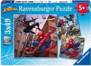 ΠΑΖΛ 3X49PZ MARVEL: SPIDER-MAN - SPIDER-MAN IN ACTION