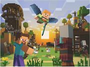 ΠΑΖΛ 150PZ XXL PUZZLE: MINECRAFT - CONSTRUCTION AND ADVENTURE