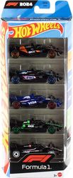 MATTEL HOT WHEELS: FORMULA 1 - 2024 THEMED RACING TEAM 1:64 SET OF 5