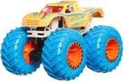 MATTEL HOT WHEELS: MONSTER TRUCKS GLOW IN THE DARK - BONE SHAKER VEHICLE