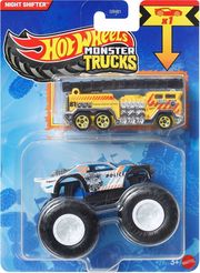 MATTEL HOT WHEELS: MONSTER TRUCKS - NIGHT SHIFTER 2 PACK VEHICLES