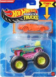 MATTEL HOT WHEELS: MONSTER TRUCKS - RODGER DODGER 2 PACK VEHICLES