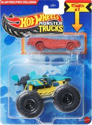 MATTEL HOT WHEELS: MONSTER TRUCKS - SLAM PRIX / PRIX COLLISION 2 PACK VEHICLES