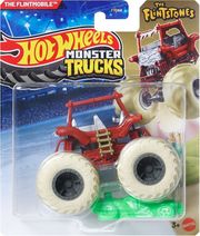 MATTEL HOT WHEELS: MONSTER TRUCKS THE FLINSTONES - THE FLINTMOBILE DIE-CAST VEHICLE