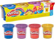 HASBRO PLAY-DOH: SPECIALTY COMPOUND - SHIMMERY METALLICS 4 PACK