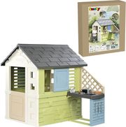 SMOBY LIFE ΠΑΙΔΙΚΟ ΣΠΙΤΑΚΙ ΚΗΠΟΥ ΜΕ ΚΟΥΖΙΝΑΚΙ