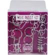 eureka mini wire puzzle set pink photo eureka mini wire puzzle set pink photo