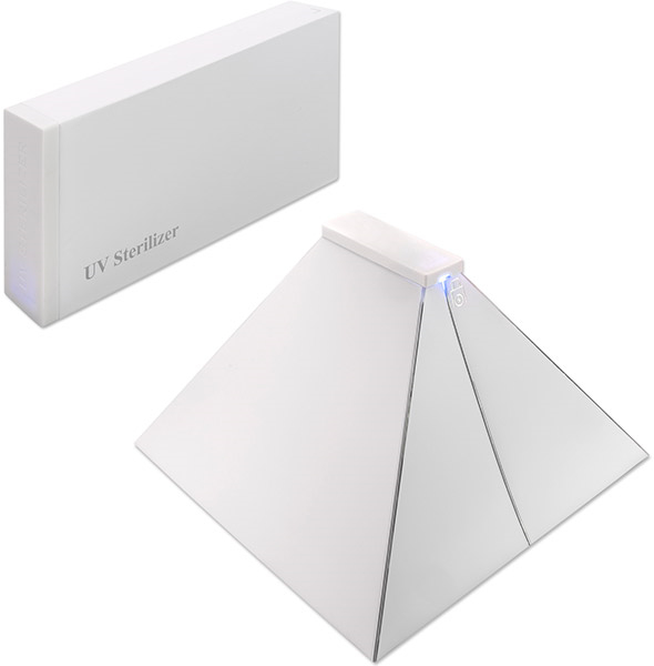 ΑΠΟΣΤΕΙΡΩΤΗΣ ΑΝΤΙΚΕΙΜΕΝΩΝ 4SMARTS UV BOX PAPER 2IN1 WHITE