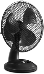 TROTEC ΑΝΕΜΙΣΤΗΡΑΣ ΕΠΙΤΡΑΠΕΖΙΟΣ 30W TROTEC TVE8 9'' 3ΦΤ ΜΑΥΡΟΣ