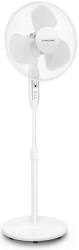 EUROLAMP ΑΝΕΜΙΣΤΗΡΑΣ ΟΡΘΟΣΤΑΤΗΣ 40W TROTEC TVE25S 16'' 3ΦΤ ΜΕ RC ΛΕΥΚΟ