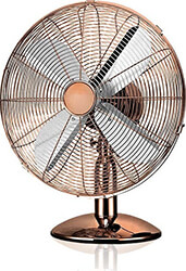 LINEME ΑΝΕΜΙΣΤΗΡΑΣ ΕΠΙΤΡΑΠΕΖΙΟΣ LINEME ΑΝΤΙΚΕ 12'' ΧΑΛΚΙΝΟΣ ΑΝΤΙΚΕ 02-00143-21