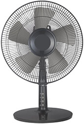 ΑΝΕΜΙΣΤΗΡΑΣ ΕΠΙΤΡΑΠΕΖΙΟΣ 45W ESTIA 06-21078 ΜΑΥΡΟ